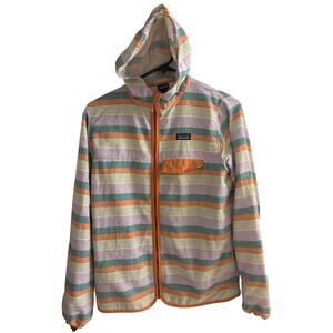 Patagonia Baggies Waterproof UPF Hooded Windbreaker Kids Size Extra Extra Large